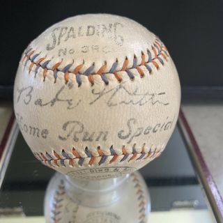 Autographed Babe Ruth 1932 York Yankees Team Signed Baseball JSA PSA DNA Not 5