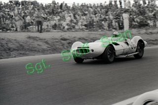 1962 Grand Prix Racing Photo Negatives (5) Masten Gregory,  Roger Penske,  Gurney