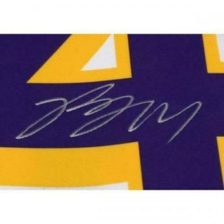 BRANDON INGRAM Autographed Lakers White Nike Swingman Jersey FANATICS 4