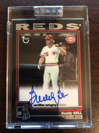 2004 Topps Retired Signature Edition Autographs Ta - Bbe Buddy Bell Reds