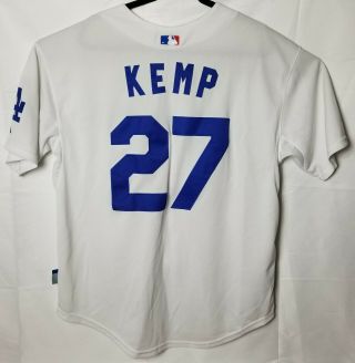 Los Angeles Dodgers Matt Kemp Jersey Majestic Authentic Cool Base Size 54 (3XL) 3