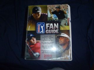 2005 Pga Fan Guide Autographed By 221 Stars Jack Nicklaus,  Player,  Mickelson