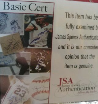 2004 World Series St Louis Cardinals Tony Larussa Autographed Ball (w/ 10),  JSA 4