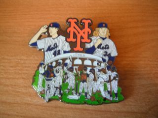 York Mets Degrom Syndergaard Pin - 3 " - Little League World Series Pins Nj 5