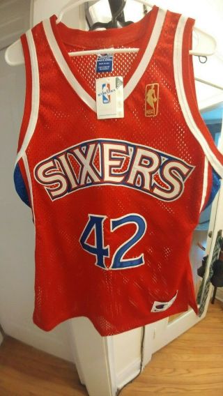 Jerry Stackhouse 76ers Jersey Authentic Champion Nwt Sz 40