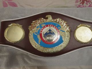 Wbo Championship Boxing Belt,  The Real Deal 1000,  Just Like The Real Belt