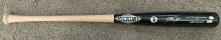 Mike Trout Angels Old Hickory Game Model Signed Baseball Bat Mlb Authenticated