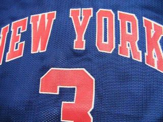 Vintage York Knicks Starks Champion USA Basketball Jersey Youth XL 18 - 20 4