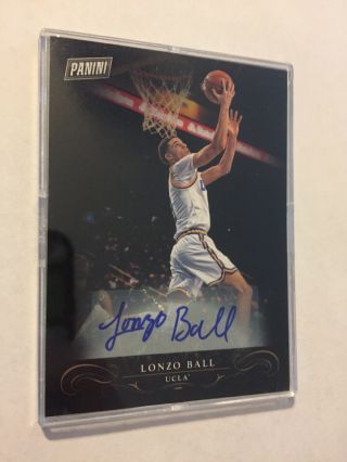 Lonzo Ball RC Auto 2017 Black Friday - Stated Print Run 25 Or Less 2