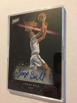 Lonzo Ball RC Auto 2017 Black Friday - Stated Print Run 25 Or Less 3