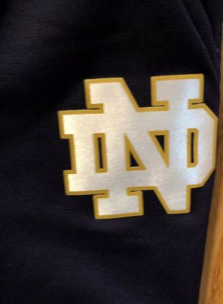 NOTRE DAME FOOTBALL TEAM ISSUED UNDER ARMOUR PANTS XL 2