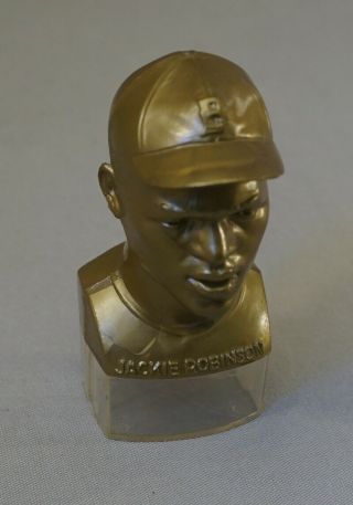 1950s Jackie Robinson Brooklyn Dodgers Baseball Candy Container Premium