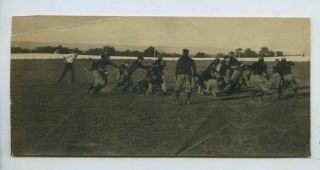 1900s Carlisle Football Team Action Photo W/ Jim Thorpe
