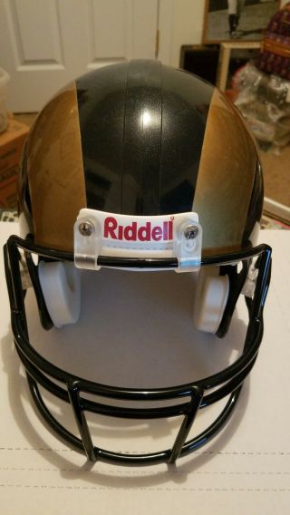 St.  Louis Rams Nfl Riddell Full Size Authentic Football Helmet Vsr - 4