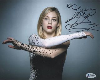 Gracie Gold Real Hand Signed 8x10 " Olympic Figure Skater Photo 8 Bas