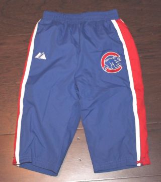 Chicago Cubs Baseball Pants Majestic Baby Infant 12 Months 12m Mos Blue