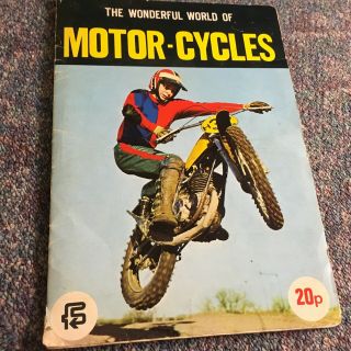 Motor Cycles Fks Stickers Collectors Book Complete Centre Pages Loose