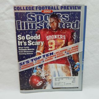 Sports Illustrated August 12,  2002 Cover Tommie Harris