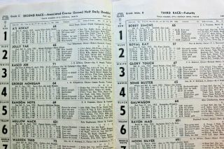 Vintage 1954 - 55 Greyhound Racing Official Program Tampa Track 4