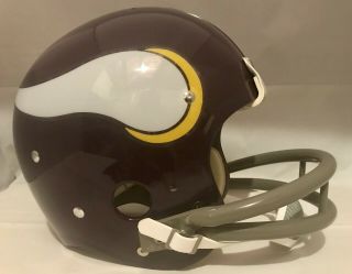 Fran Tarkenton Minnesota Vikings Tk - 2 Suspension Football Helmet