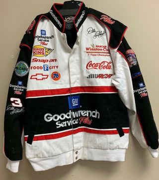 Nascar Dale Earnhardt Pit Crew Jacket Goodwrench Gm/50th Anniversary Xl (p)