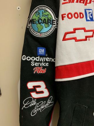 NASCAR DALE EARNHARDT PIT CREW JACKET GOODWRENCH GM/50TH ANNIVERSARY XL (P) 2