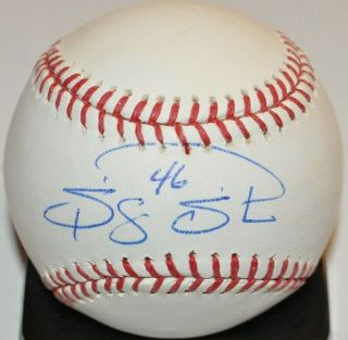 Sergio Santos 2010 - 2015 White Sox - Yankees - Dodgers Signed Ml Baseball