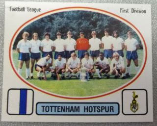 Tottenham Hotspur Team Panini 