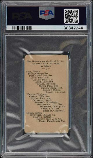 1909 E102 Set Of 25 Ty Cobb ROOKIE RC PSA 1 PR (PWCC) 2
