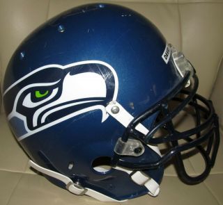 David Hawthorne 2009 Seattle Seahawks Game & Autographed Helmet Psa