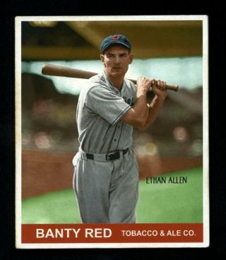 Banty Red R319 " 1935 " Ethan Allen,  Philadelphia Phillies