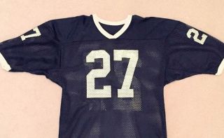 Penn State Nittany Lions Game - Worn 1980s Football Jersey 27