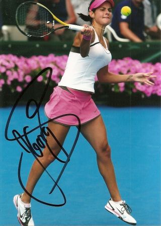 Julia Goerges Germany Tennis 5x7 Photo Signed Auto