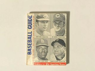 Sporting News Official Baseball Guide,  1971 Very Good Paperback