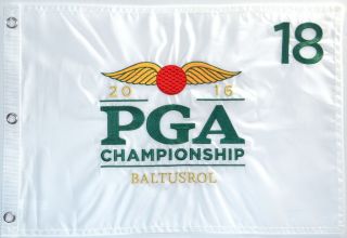 2016 Official Pga Championship (baltusrol) Embroidered Golf Flag