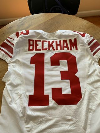 Odell Beckham Jr Giants Game Worn Jersey