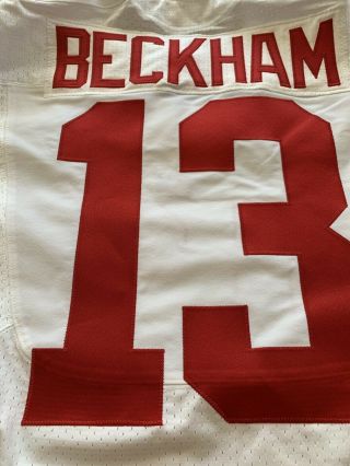 Odell Beckham Jr Giants Game Worn Jersey 7