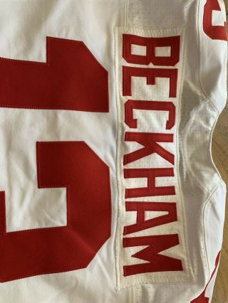 Odell Beckham Jr Giants Game Worn Jersey 8
