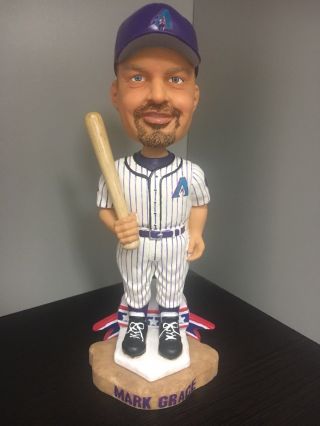 Mark Grace Forever Collectibles " Legends Of The Diamond " Bobblehead Arizona