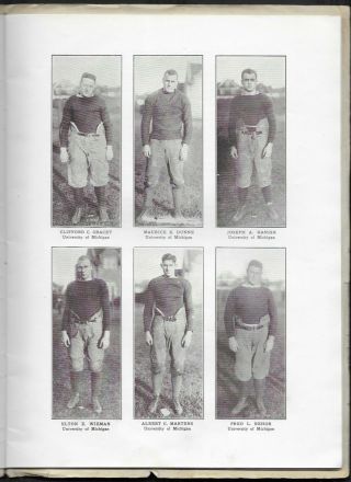 Nov.  18,  1916 University of Michigan vs.  Pennsylvania Football Program 3