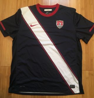 Nike Authentic Usa Mens Soccer Jersey Dri - Fit Size Xl National Team Futbol