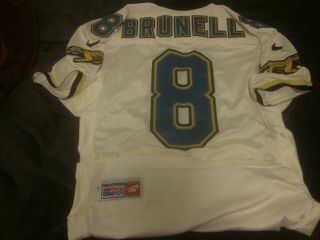 1996 Jacksonville Jaguars Game Jersey 8 Mark Brunell 2