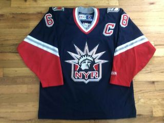 Vintage Ccm Ny York Rangers Jaromir Jagr Liberty Nhl Hockey Jersey Men L