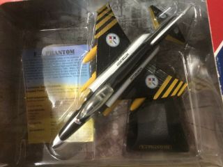 Pittsburgh Steelers F4 Phantom Modern Jet.  Series 1 Limited Edition Diecast