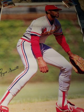 Ozzie Smith Sports Illustrated 1989 Poster 7593 Mlb St Louis Cardinals
