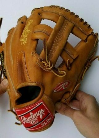 Rawlings Heart Of The Hide Pro200 - 1 The Gold Glove 11.  5 " Baseball Glove Vg,