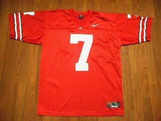 Vintage Ohio State Buckeyes 7 Football Jersey by Nike,  Adult XL, 2