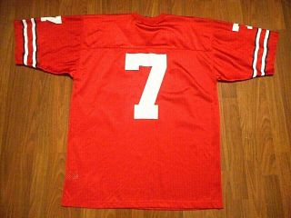 Vintage Ohio State Buckeyes 7 Football Jersey by Nike,  Adult XL, 4
