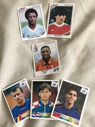 Panini Mexico 86 World Cup Stickers