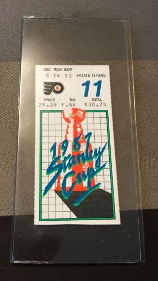 1987 World Champ Gretzky Oilers Stanley Cup Finals Playoff Ticket Stub 5/22/1987